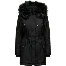 Only 15304625 Iris Fur Winter Siyah Kadın Parka