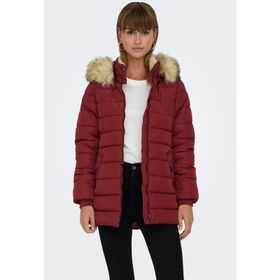 Only 15304765 Bordo Kadın Kaban