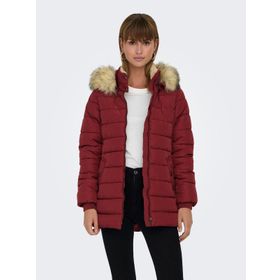 Only 15304765 Bordo Kadın Kaban