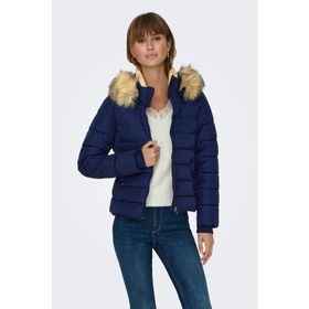 Only 15304767 Lacivert Kadın Mont