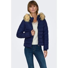 Only 15304767 Lacivert Kadın Mont
