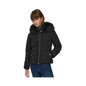 Only 15304767 Siyah Onlnewcamilla Fur Hood Jacket CC Otw Kadın Günlük Mont