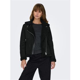 Only 15304775 Onlnewdiana Aviator Jacket CC OTW Siyah Kadın Mont