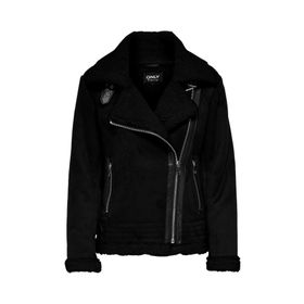 Only 15304775 Onlnewdiana Aviator Jacket CC OTW Siyah Kadın Mont