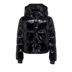 Only 15306010 Onlannlouis Premium Puffer Jkt Short Otw Siyah Kadın Mont