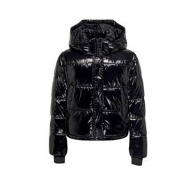 Only 15306010 Onlannlouis Premium Puffer Jkt Short Otw Siyah Kadın Mont