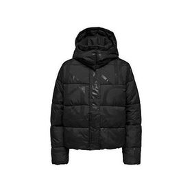 Only 15326045-BLACK Onlmercedes AOP Puffer Siyah Kadın Mont