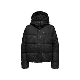 Only 15326045-BLACK Onlmercedes AOP Puffer Siyah Kadın Mont
