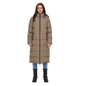 Only 15326655-WALNUT Onlpaula Premium Puffer Krem Kadın Mont