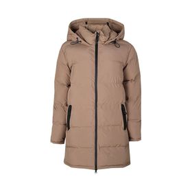 Only 15326656-WALNUT Onlpaula Premium Puffer Kahverengi Kadın Mont