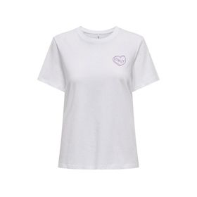 Only 15339251 Lotta Beyaz Kadın T-shirt
