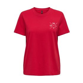 Only 15339251 Lotta Kırmızı Kadın T-shirt