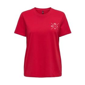 Only 15339251 Lotta Kırmızı Kadın T-shirt