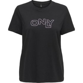 Only 15339251 Lotta Siyah Kadın T-shirt