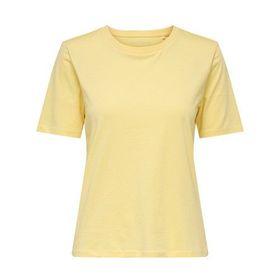 Only 15371896-SNT Happy Kadın Sarı Tişört