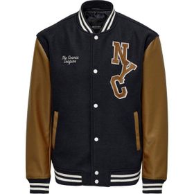 Only 22022572 Lacivert Onsjay Varsity Jacket Otw Erkek Ceket