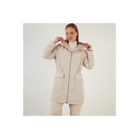 Only Dahlıa Çift Taraflı 15208727-PS Bej Kadın Mont