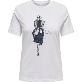 Only Eguler 15329752 Fit Kadın Tişört