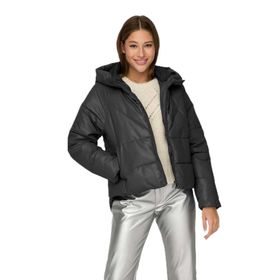 Only New Anja Faux Fuffer 15297083 - Siyah Kadın Mont