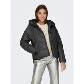 Only New Anja Faux Fuffer 15297083 - Siyah Kadın Mont