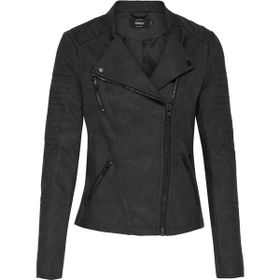 Only Onlava Faux 15102997 Siyah Kadın Mont