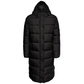 Only Onlcammie Long Quilted Coat Otw Siyah Kadın Mont
