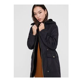 Only Onldahlia Rev Fur Siyah Kadın Parka