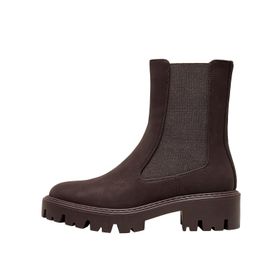 Only Shoes Onlbetty-6 Monochrome PU Noos Koyu Kahve Kadın Boot Ayakkabı