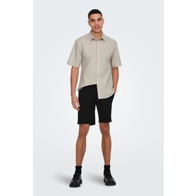 Only & Sons 22018667 Onsmark Shorts 0209 Noos Siyah Erkek Şort