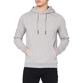 Only & Sons 22018685 Onsceres Açık Gri Renk Kapşonlu Erkek Sweatshirt