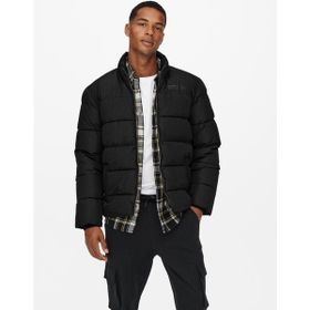 Only & Sons 22019345 Siyah Erkek Mont