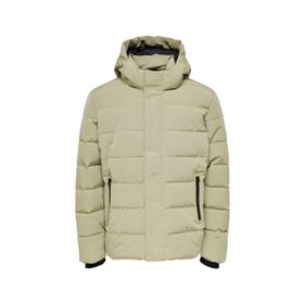 Only & Sons 22019598 Onscayson Puffa Otw Açık Kahve Erkek Mont