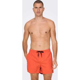 Only & Sons 22021832 Oranj Erkek Onsted Deniz Şortu
