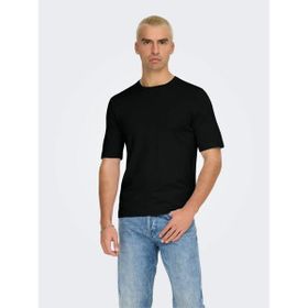 Only & Sons 22022928 Bej Erkek T-shirt