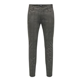 Only & Sons 22023361 Koyu Gri Erkek Pantolon