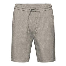 Only & Sons 22024952 Onslinus Life 0006 Linen Mix Short Kahverengi Erkek Şort