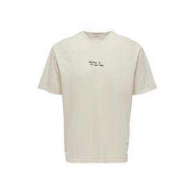 Only & Sons 22025269 Onsleon Life Rlx Photoprin O Yaka Baskılı Pembe Erkek T-shirt