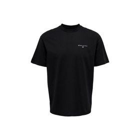 Only & Sons 22025299 Siyah Erkek T-shirt
