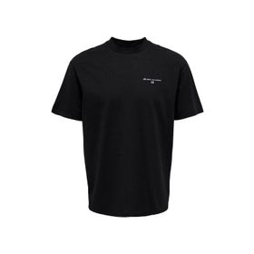 Only & Sons 22025299 Siyah Erkek T-shirt