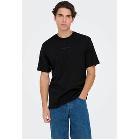 Only & Sons 22028147 Siyah Erkek T-shirt