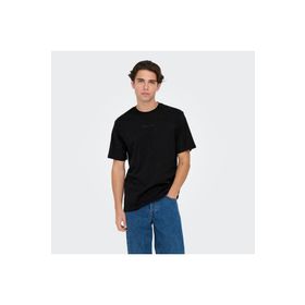 Only & Sons 22028147 Siyah Erkek T-shirt