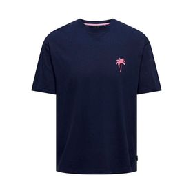 Only & Sons 22029519 Lacivert Erkek T-shirt