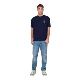 Only & Sons 22029519 Lacivert Erkek T-shirt