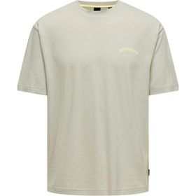 Only & Sons 22029519 Summer Krem Erkek T-shirt