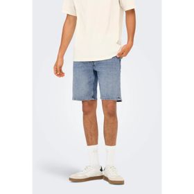 Only & Sons 22032927 Mavi Erkek Onsweft Regular Fit Jean Şort
