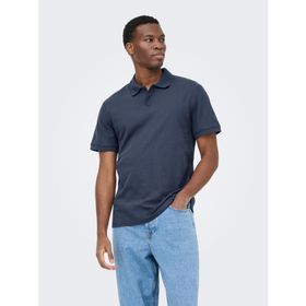 Only & Sons 22035825-BNS Ben Erkek Lacivert Tişört
