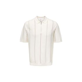 Only & Sons 22037067-CD Wyler Life Erkek Beyaz Polo Tişört