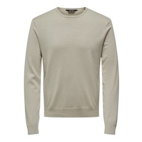 Only & Sons Gümüş Astar Erkek Kazak