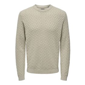 Only & Sons Gümüş Astar Erkek Kazak