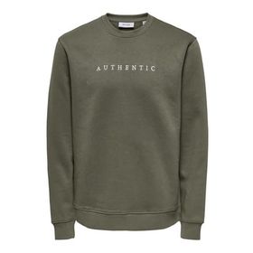 Only & Sons Onsconnor Authentic Reg Crew Neck Bungee Cord Erkek Sweatshirt